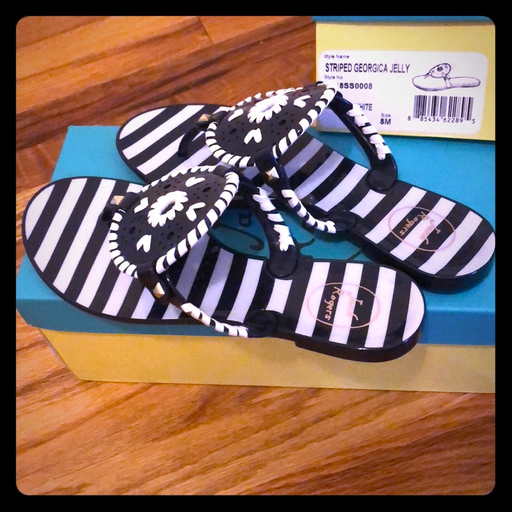 Brand new, never worn Jack Rogers jelly sandals